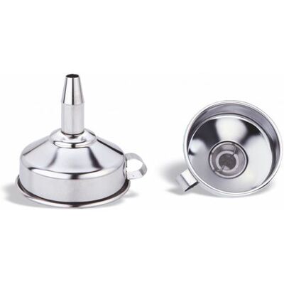 Non communiqué Entonnoir avec Filtre mobile Ø 13 à 25 cm - Pujadas - - Inox Noir - Publicité Non communiqué Entonnoir avec Filtre mobile Ø 13 à 25 cm - Pujadas - - Inox Noir - Publicité