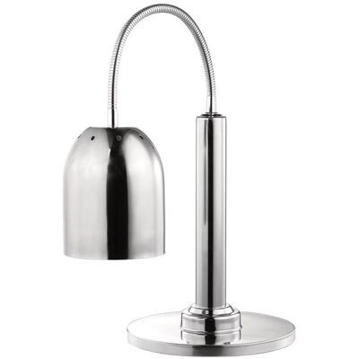 Non communiqué Lampe chauffante avec support 24 centimètres en acier inoxydable Pujadas Métallisé - Publicité Non communiqué Lampe chauffante avec support 24 centimètres en acier inoxydable Pujadas Métallisé - Publicité