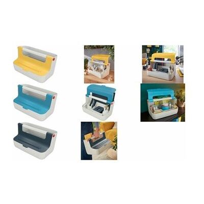 Non communiqué LEITZ Boîte de rangement portable Cosy, gris clair/gris Gris - Publicité Non communiqué LEITZ Boîte de rangement portable Cosy, gris clair/gris Gris - Publicité