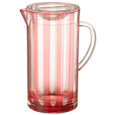 Non communiqué Carafe en Plastique "Mélanie" 2,36L Rouge Rouge - Publicité Non communiqué Carafe en Plastique "Mélanie" 2,36L Rouge Rouge - Publicité
