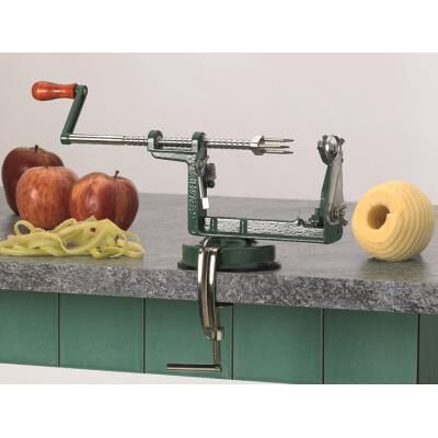 La Brunoise Pèle-pommes trancheur professionnel. Avec socle ventouse. L 305 mm. Publicité La Brunoise Pèle-pommes trancheur professionnel. Avec socle ventouse. L 305 mm. Publicité