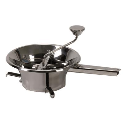 La Brunoise Moulin professionnel à légumes inox. Pour préparation de purée, potages, compotes, soupes de poisson... Publicité La Brunoise Moulin professionnel à légumes inox. Pour préparation de purée, potages, compotes, soupes de poisson... Publicité