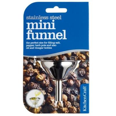 Mini entonnoir en acier inoxydable Kitchencraft - Cuisine - Publicité Mini entonnoir en acier inoxydable Kitchencraft - Cuisine - Publicité