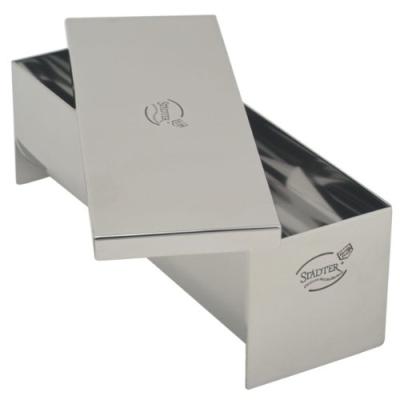 städter 62207 plat à tarte et à terrine en acier inoxydable avec couvercle 230 x 75 x 75 mm 1 l - Publicité städter 62207 plat à tarte et à terrine en acier inoxydable avec couvercle 230 x 75 x 75 mm 1 l - Publicité