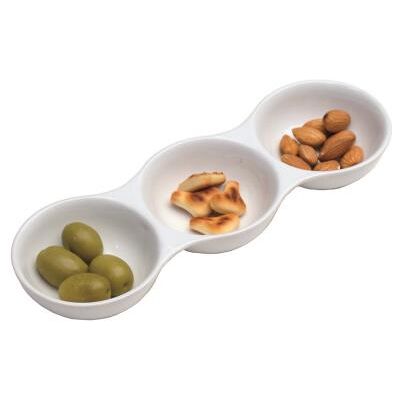 VISIODIRECT lot de 6 trio coupelles rondes l230 x lg75 x h30 mm - Publicité VISIODIRECT lot de 6 trio coupelles rondes l230 x lg75 x h30 mm - Publicité