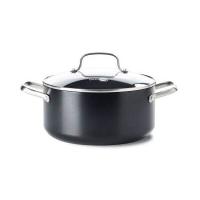 Non communiqué Faitout avec couvercle Copenhagen 24 cm - Greenpan - Noir - Céramique noir - Publicité Non communiqué Faitout avec couvercle Copenhagen 24 cm - Greenpan - Noir - Céramique noir - Publicité