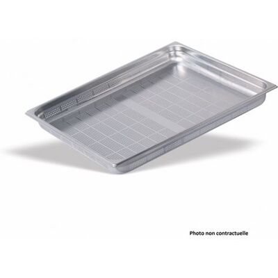 Non communiqué Bac Gastro Inox GN 2/1 Perforé - H 20 mm - Pujadas - Inox - Publicité Non communiqué Bac Gastro Inox GN 2/1 Perforé - H 20 mm - Pujadas - Inox - Publicité