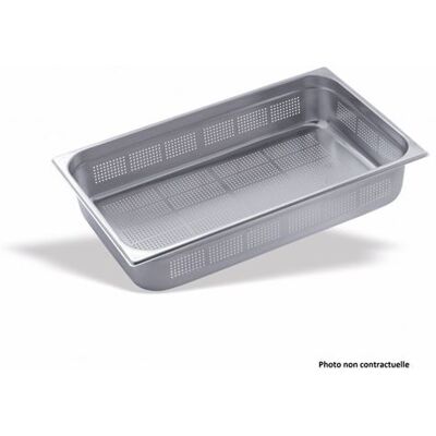 Non communiqué Bac Gastro Inox GN 1/1 Perforé - H 20 mm - Pujadas - Inox - Publicité Non communiqué Bac Gastro Inox GN 1/1 Perforé - H 20 mm - Pujadas - Inox - Publicité