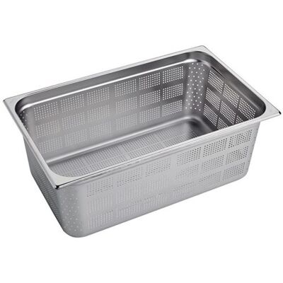 Non communiqué Bac Gastro Inox Perforé GN 1/1 - 200 mm - Gastro M - Inox2600 cl - Publicité Non communiqué Bac Gastro Inox Perforé GN 1/1 - 200 mm - Gastro M - Inox2600 cl - Publicité