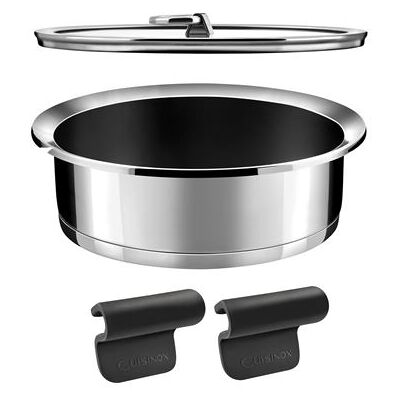 Non communiqué CUISINOX - YCÔNE - Lot 1 sauteuse revêtement céramique 24cm, 2 anses & 1 couvercle - Publicité Non communiqué CUISINOX - YCÔNE - Lot 1 sauteuse revêtement céramique 24cm, 2 anses & 1 couvercle - Publicité