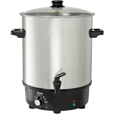 Bartscher 200057 Bouilloire Électrique - Distributeur 30L Acier inoxydable - Publicité Bartscher 200057 Bouilloire Électrique - Distributeur 30L Acier inoxydable - Publicité