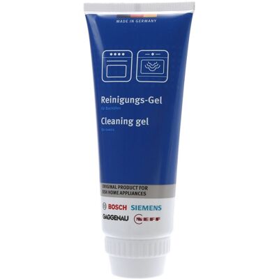 Gel de nettoyage pour four Bosch 00312324 - Faible odeur, Pour micro-ondes et fours pyrolytiques - Publicité Gel de nettoyage pour four Bosch 00312324 - Faible odeur, Pour micro-ondes et fours pyrolytiques - Publicité