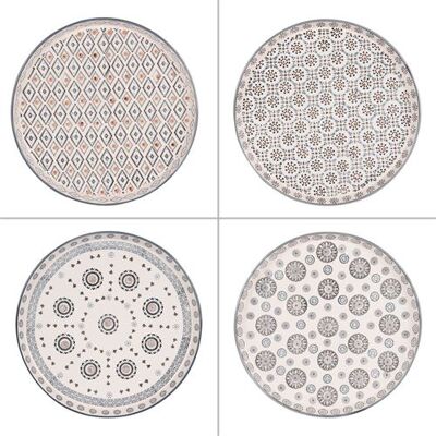 Non communiqué Plat à tarte Nelson 32 cm (1 modèle aléatoire) - Table Passion - Gris - Grès Gris - Publicité Non communiqué Plat à tarte Nelson 32 cm (1 modèle aléatoire) - Table Passion - Gris - Grès Gris - Publicité