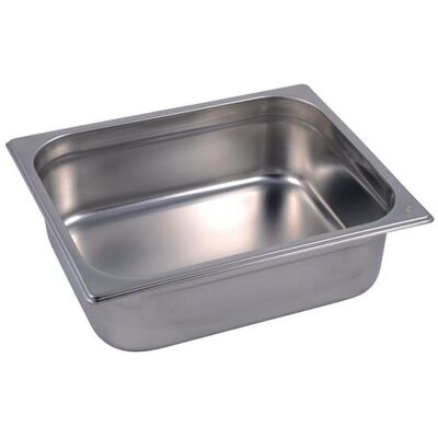 Gastro M GR715 - Contenant Inox GN 1/2 - 4,7L - 65mm Profondeur - Publicité Gastro M GR715 - Contenant Inox GN 1/2 - 4,7L - 65mm Profondeur - Publicité
