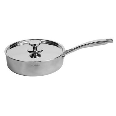 Non communiqué Sauteuse avec couvercle Tripli Pro 24 cm - Baumalu - Argent - Inox - Publicité Non communiqué Sauteuse avec couvercle Tripli Pro 24 cm - Baumalu - Argent - Inox - Publicité