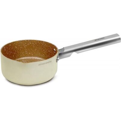 Casserole en aluminium forgé 16 cm Arthur Martin - Antiadhésive, Couvercle en verre - Tous feux - Publicité Casserole en aluminium forgé 16 cm Arthur Martin - Antiadhésive, Couvercle en verre - Tous feux - Publicité