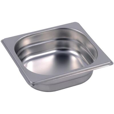 Gastro M Récipient en Inox GN 1/6 - 1.4L - Publicité Gastro M Récipient en Inox GN 1/6 - 1.4L - Publicité
