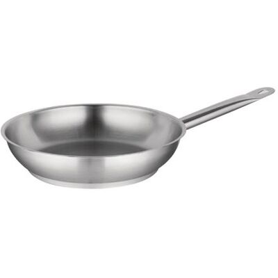 Poêle induction inox Vogue 240mm - Ustensile de cuisine - Publicité Poêle induction inox Vogue 240mm - Ustensile de cuisine - Publicité