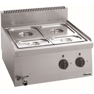 Bain marie Bartscher 1 x GN 1/1 et 2 x GN 1/4 Bartscher Gris - Publicité Bain marie Bartscher 1 x GN 1/1 et 2 x GN 1/4 Bartscher Gris - Publicité