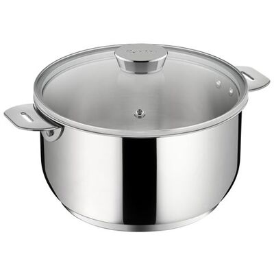 Casserole Salvaspazio Lagostina 14cm en acier inoxydable - Qualité italienne - Publicité Casserole Salvaspazio Lagostina 14cm en acier inoxydable - Qualité italienne - Publicité