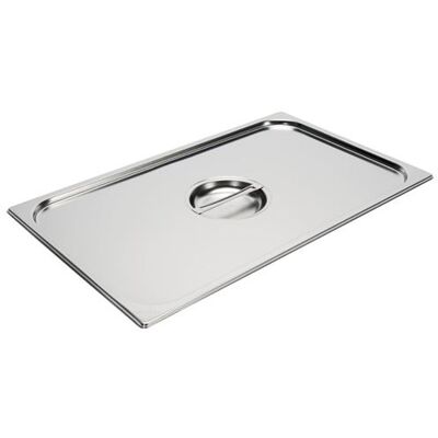Non communiqué Couvercle pour Bac Gastro Inox GN 1/1 - Gastro M - - Inox 530x325xmm - Publicité Non communiqué Couvercle pour Bac Gastro Inox GN 1/1 - Gastro M - - Inox 530x325xmm - Publicité