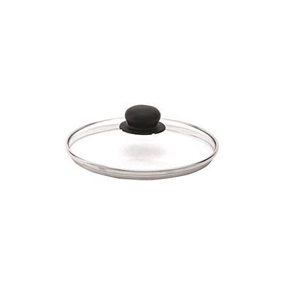 BEKA Couvercle performance verre - Bord inox - Ø 14 cm - Gris et transparent Transparent - Publicité BEKA Couvercle performance verre - Bord inox - Ø 14 cm - Gris et transparent Transparent - Publicité