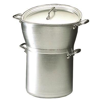 La Brunoise Couscoussier/ou marmite cuit-vapeur professionnel - Contenance 17,5 L - Publicité La Brunoise Couscoussier/ou marmite cuit-vapeur professionnel - Contenance 17,5 L - Publicité