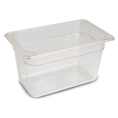 Contenant en polycarbonate Lacor GN 1/4 - Acier inoxydable - Blanc - 265x162x65mm - Rangement alimentaire - Publicité Contenant en polycarbonate Lacor GN 1/4 - Acier inoxydable - Blanc - 265x162x65mm - Rangement alimentaire - Publicité
