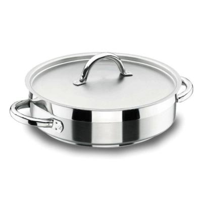 LACOR 54636 PLAT ROND AVEC COUVERCLE DIAMÈTRE 36 CM - Publicité LACOR 54636 PLAT ROND AVEC COUVERCLE DIAMÈTRE 36 CM - Publicité