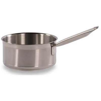 La Brunoise Casserole professionnelle sans Couvercle en fonte d'inox 320 mm de diamètre - Avec anses face à la queue - Publicité La Brunoise Casserole professionnelle sans Couvercle en fonte d'inox 320 mm de diamètre - Avec anses face à la queue - Publicité