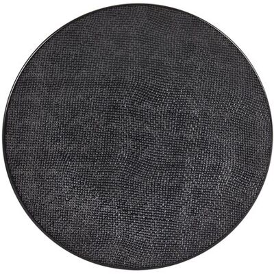 Assiette Vésuvio noir 31cm Table Passion - Vaisselle élégante - Publicité Assiette Vésuvio noir 31cm Table Passion - Vaisselle élégante - Publicité