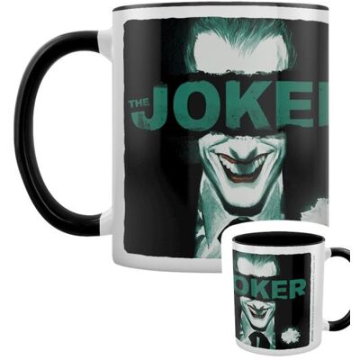 Non communiqué The Joker Tasse Put on a Happy Face Intérieur de couleur noire blanc Blanc - Publicité Non communiqué The Joker Tasse Put on a Happy Face Intérieur de couleur noire blanc Blanc - Publicité