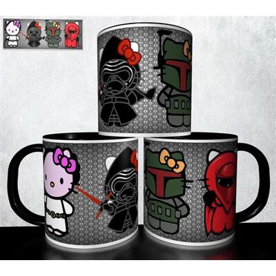 Forever Mug collection design - Kawaii Hello Kitty Star Wars 202 Blanc - Publicité Forever Mug collection design - Kawaii Hello Kitty Star Wars 202 Blanc - Publicité