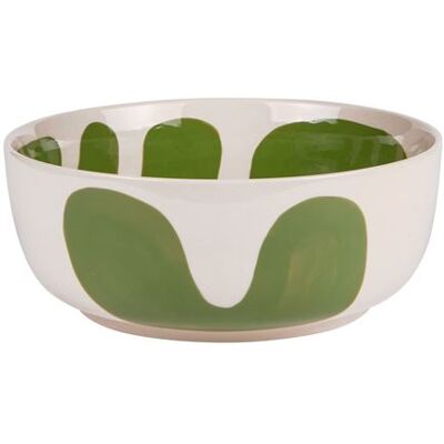 Non communiqué Saladier Lulli vert 26 cm - Table Passion - Vert - Grès Vert - Publicité Non communiqué Saladier Lulli vert 26 cm - Table Passion - Vert - Grès Vert - Publicité
