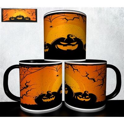 Forever Mug collection design - Halloween 916 Noir - Publicité Forever Mug collection design - Halloween 916 Noir - Publicité