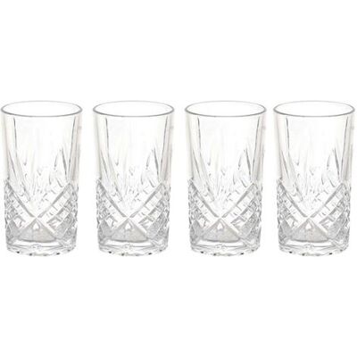 Non communiqué Lot de 4 Verres à Cocktail "Royal" 40cl Transparent Transparent - Publicité Non communiqué Lot de 4 Verres à Cocktail "Royal" 40cl Transparent Transparent - Publicité