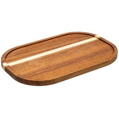 Non communiqué Secret de Gourmet - Planche de Présentation "Vie Sauvage" 30cm Naturel Marron - Publicité Non communiqué Secret de Gourmet - Planche de Présentation "Vie Sauvage" 30cm Naturel Marron - Publicité