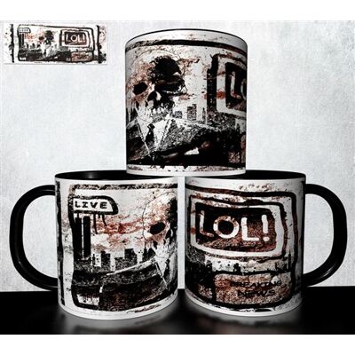 Forever MUG collection design - Tête de mort Skull Halloween 978 Blanc - Publicité Forever MUG collection design - Tête de mort Skull Halloween 978 Blanc - Publicité