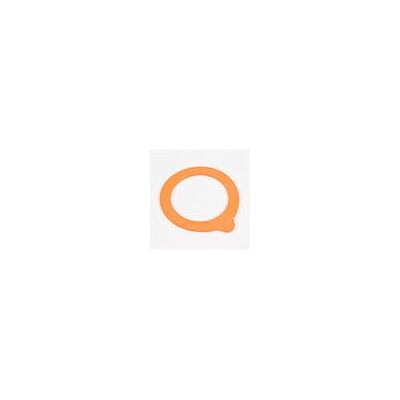 Sac de 10 rondelles 80x56x2,5 - Hutchinson - Orange - Caoutchouc Orange - Publicité Sac de 10 rondelles 80x56x2,5 - Hutchinson - Orange - Caoutchouc Orange - Publicité