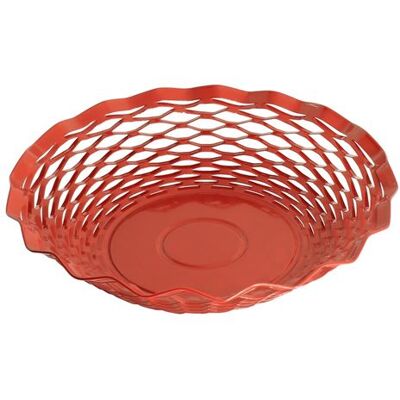 Non communiqué Corbeille à pain rouge 24.5 cm - Roger Orfèvre - Rouge - Inox Rouge - Publicité Non communiqué Corbeille à pain rouge 24.5 cm - Roger Orfèvre - Rouge - Inox Rouge - Publicité