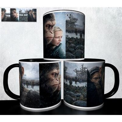 Forever Mug collection design - La planète des singes 785 Blanc - Publicité Forever Mug collection design - La planète des singes 785 Blanc - Publicité