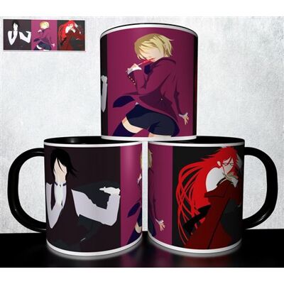 Forever Mug collection design - Black Butler Kuroshitsuji 342 Blanc - Publicité Forever Mug collection design - Black Butler Kuroshitsuji 342 Blanc - Publicité