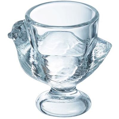 Non communiqué Coquetier Poule - Luminarc - Transparent / Cristal - Verre Transparent - Publicité Non communiqué Coquetier Poule - Luminarc - Transparent / Cristal - Verre Transparent - Publicité