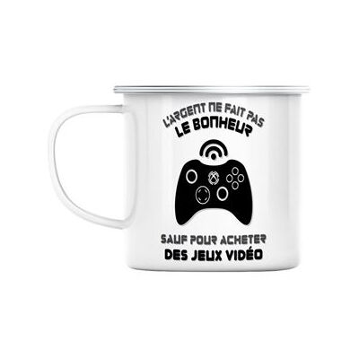 Unknown - Videospel - tasse en métal émaillé - Mug - Publicité Unknown - Videospel - tasse en métal émaillé - Mug - Publicité