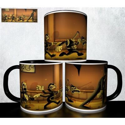 Forever Mug collection design - Bendy and the Ink Machine 334 Blanc - Publicité Forever Mug collection design - Bendy and the Ink Machine 334 Blanc - Publicité