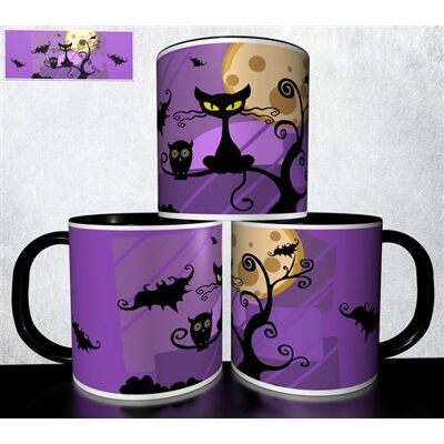 Forever Mug collection design - Halloween 885 Noir - Publicité Forever Mug collection design - Halloween 885 Noir - Publicité