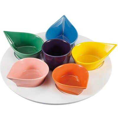 Non communiqué Service apéritif Aura 7 pièces 34 cm - Table Passion - Multicolore - Céramique Multicolore - Publicité Non communiqué Service apéritif Aura 7 pièces 34 cm - Table Passion - Multicolore - Céramique Multicolore - Publicité