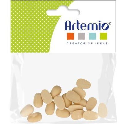 Artemio Lot de mini demi oeufs en bois - 1,5 x 1 cm - 18 pcs - Publicité Artemio Lot de mini demi oeufs en bois - 1,5 x 1 cm - 18 pcs - Publicité