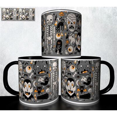 Forever Mug collection design - Halloween 880 Noir - Publicité Forever Mug collection design - Halloween 880 Noir - Publicité