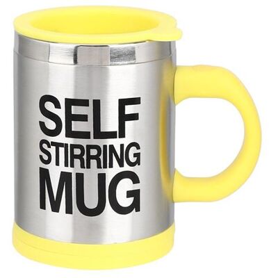 Générique Tasse à café Mug automatique électrique 400ml Jaune - Publicité Générique Tasse à café Mug automatique électrique 400ml Jaune - Publicité